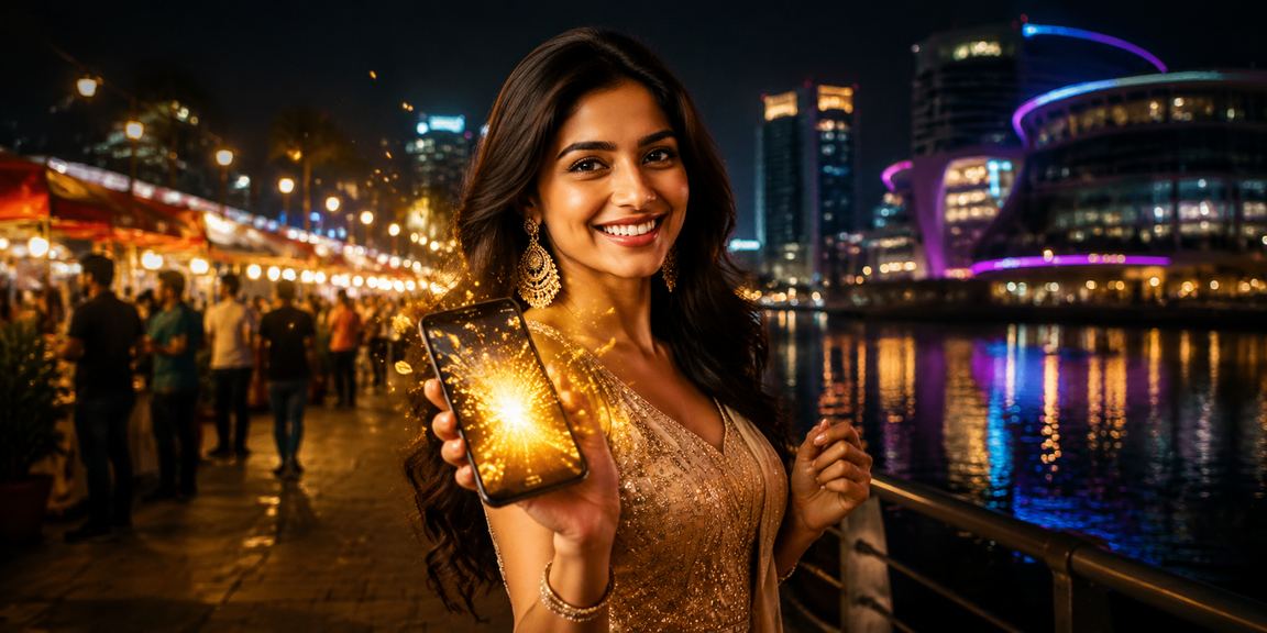 Mobile casino player enjoying secure online gaming in Pune Night Market